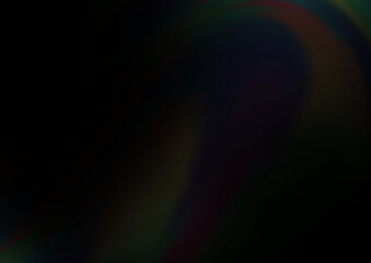 Dark Silver, Gray vector template with bent lines.