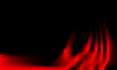 Creepy devil hand background, occult red shadow monster halloween concept, blur gradient vector.