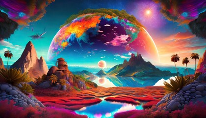 Psychedelic World Dome