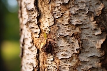 Wooden texture with natural patterns. Wood background. Close-up.