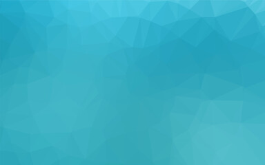 Light BLUE vector polygon abstract background.