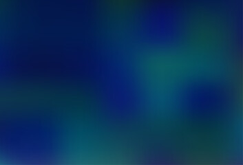 Dark BLUE vector blurred bright background.