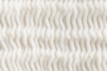 seamless pattern of white wool textile
