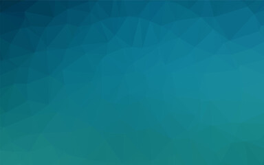 Light BLUE vector abstract polygonal cover.