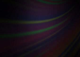 Fototapeta premium Dark Silver, Gray vector blurred bright background.