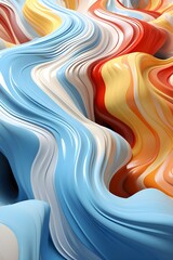 abstract colorful background with waves