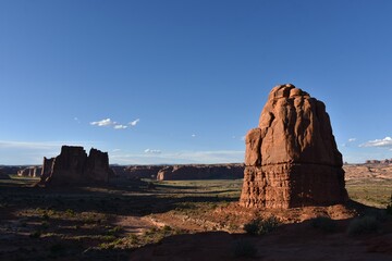 View at Arches National Park in Utah