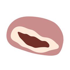 Mochi Food Illustration 