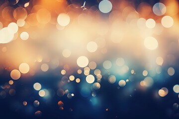 Bokeh background with abstract elements