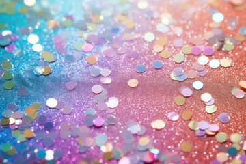 Rainbow pastel glitter background image