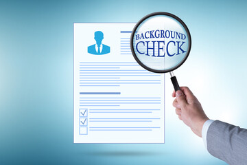 Concept of background security check