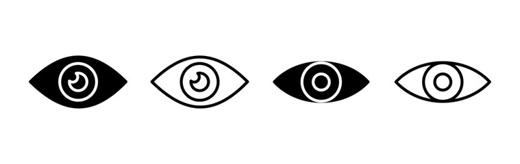 Eye icon. Look and Vision icon. Eye vector icon