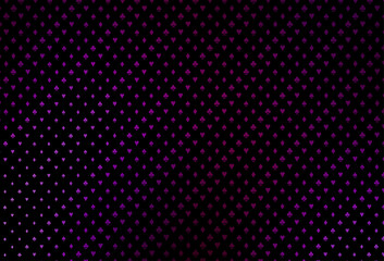 Dark purple vector template with poker symbols.