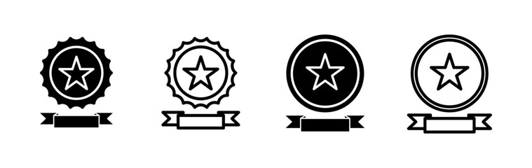 Achieve icon vector. medal icon vector. award. Certificate. approved