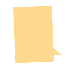 Speech bubble. Dialogue box