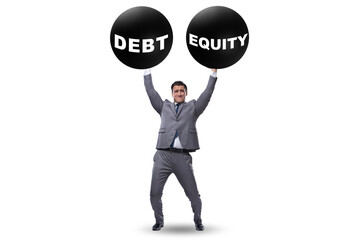 Debt or equity concept as financing options