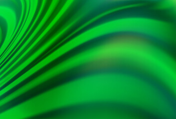 Light Green vector background with lava shapes.