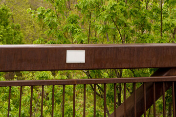 Blank Empty Space Sign 