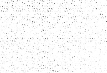 Light Silver, Gray vector cover with spots.
