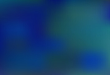 Obraz premium Dark BLUE vector blurred bright background.