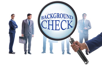 Concept of background security check