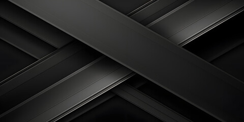 Obraz premium Dynamic Monochrome Abstraction: A Modern Dark luxury Background