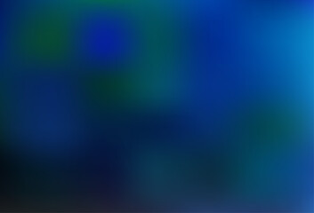 Dark BLUE vector glossy abstract template.