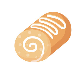 Sweet cake vector concept