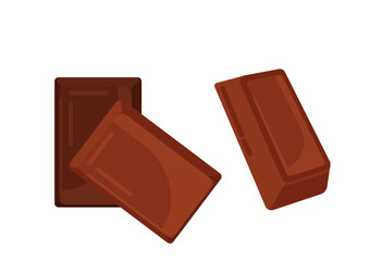 Chocolate candy vector concept