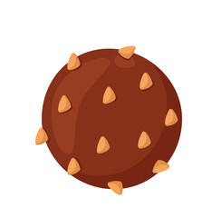 Chocolate candy vector concept