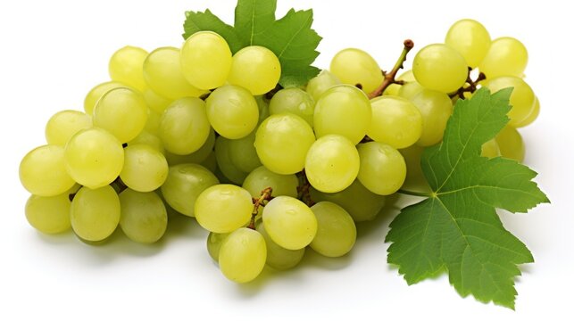 Bunch of shine Muscat grapes UHD wallpaper Stock Photographic Image