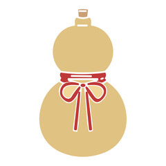 瓢箪のイラスト、ベクター装飾素材