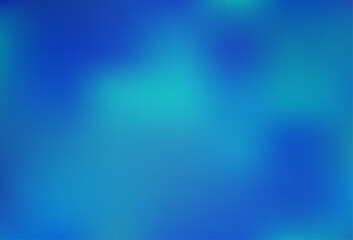 Light BLUE vector abstract bokeh pattern.
