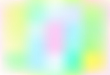 Light Multicolor, Rainbow vector blurred and colored template.