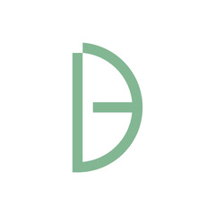 Monogram initial b letter mark logo design. Monogram design vector b logo. Monogram initial letter mark b logo. Design simple b monogram