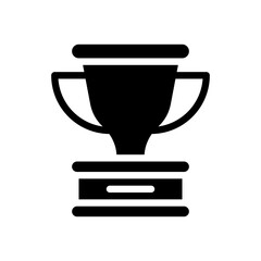 trophy glyph icon