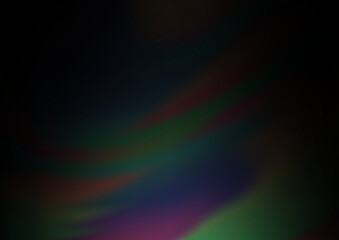 Dark Silver, Gray vector blurred background.