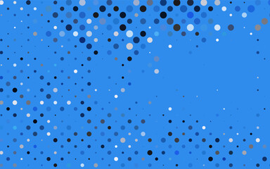 Light BLUE vector backdrop with dots.