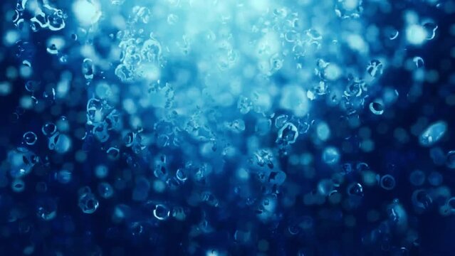 underwater water bubbles background