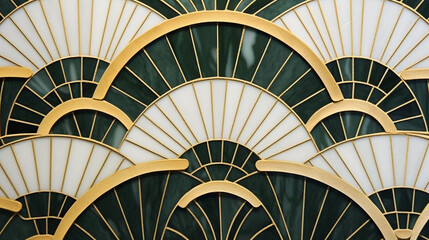 Pattern in the Vintage Art Deco Style