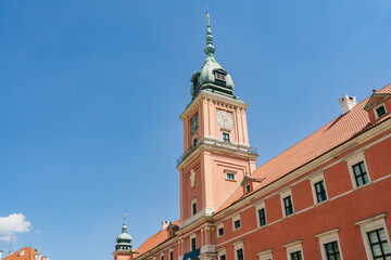 Fototapeta premium The Royal Castle, Old Town Warsaw, Poland