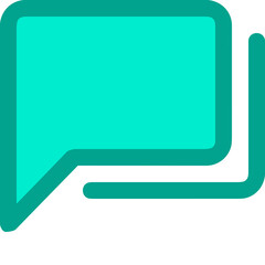 Comment icon symbol vector image. Illustration of the chat social media concept design image