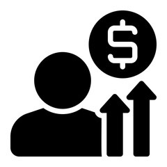 income glyph icon