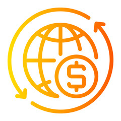 circle gradient icon