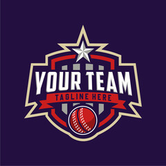 Cricket sports concept with bats and ball