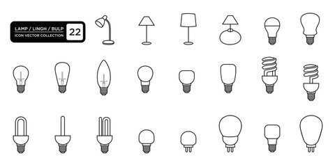 lamp, icon,bulb,light, which can be easily edited and resized, modern vector graphic logo template.