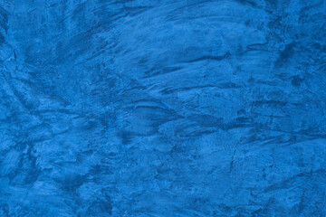 Fototapeta na wymiar Blue mortar background, cement texture
