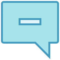 Comment icon symbol vector image. Illustration of the chat social media concept design image