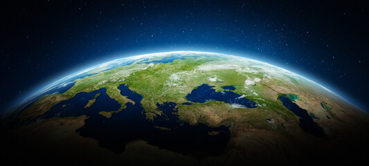 Europe, Turkey, Ukraine - planet Earth