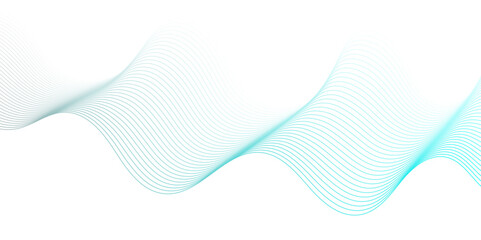 	
Abstract blue wave blend digital fruquncy line technology, Vector wave lines flowing dynamic digital blue isolated on white background for concept technology, digital, communication, science, music.
